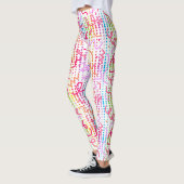Doodle kleur kralen leggings (Links)