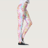 Doodle kleur kralen leggings (Rechts)