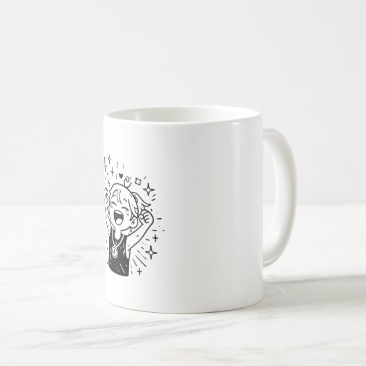 Doodle  koffiemok (Voorkant rechts)