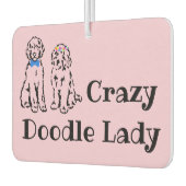 Doodle Lady auto luchtverfrisser (Links)