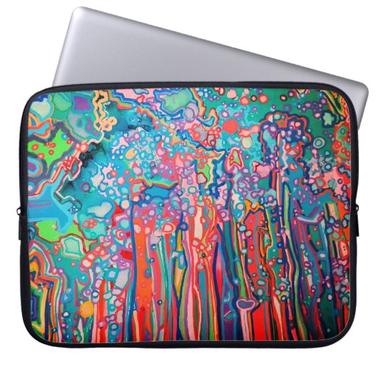 Doodle Laptop Sleeve (Voorkant)