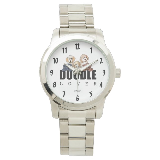 DOODLE-liefhebber horloge (Voorkant)