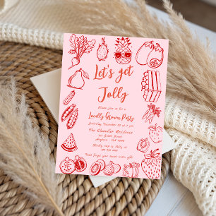 doodle Lokaal gegroeid Farmer's Market Baby shower Kaart
