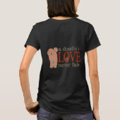 Doodle Love - Abriot GoldenDoodle T-shirt (Achterkant)