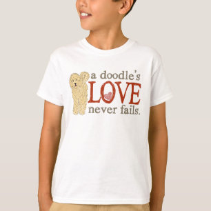 Doodle Love - Blonde Goldendole T-shirt