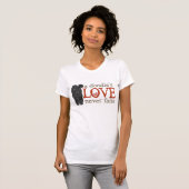 Doodle Love is nooit mislukt - Black Goldendoodle T-shirt (Voorkant volledig)