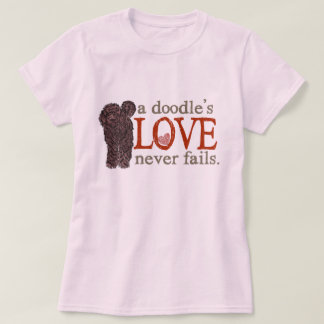 Doodle Love is nooit mislukt - Chocolate GoldenDoo T-shirt