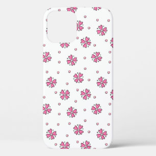 Doodle Madeliefjes en Stippen Case-Mate iPhone Case