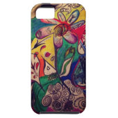 Doodle Madness iPhone 5 Hoesje - Gepersonaliseerd (Achterkant)