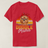 Doodle Mama Best Goldendole Mam Ever Moeder's Da T-shirt (Design voorkant)