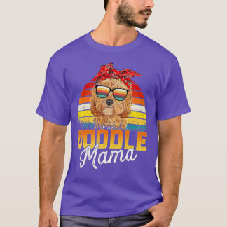Doodle Mama Best Goldendole Mam Ever Moeder's Da T-shirt