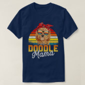 Doodle Mama Best Goldendole Mam Ever Moeder's Da T-shirt (Design voorkant)