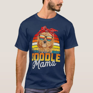 Doodle Mama Best Goldendole Mam Ever Moeder's Da T-shirt