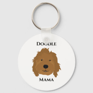 Doodle Mama Goldendole Sleutelhanger