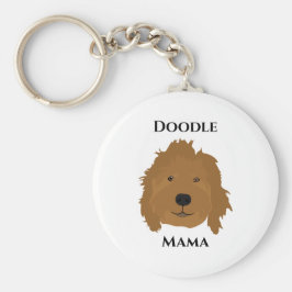 Doodle Mama Goldendole Sleutelhanger