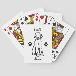 Doodle Mama-speelkaarten Pokerkaarten