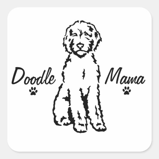 Doodle Mama Stickers (Voorkant)