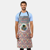 Doodle Master Chef Hoed Keuken Kunst Schort (Gedragen)