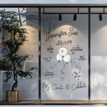 Doodle moderne ballon Happy Birthday