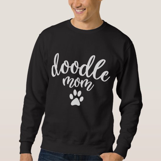 Doodle Moeder Hond Poot - Goldendoodle Gift Trui (Voorkant)