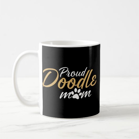 Doodle Mom Aussiedoodle Sheepadoodle Cavapoo Hond Koffiemok (Links)