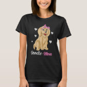 Doodle Mom Funny And Cute Goldendoodle For Mom Mot T-shirt (Voorkant)