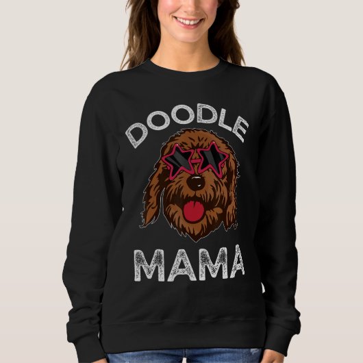 Doodle Mom Labradoodle Dog  For Mother s Day Trui (Voorkant)