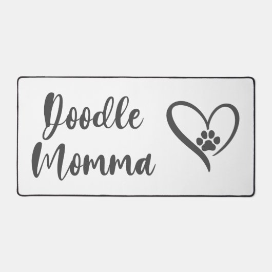 Doodle Momma Desk Mat (Voorkant)