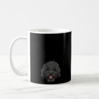 Doodle Oma Zwart Goldendoodle Koffiemok