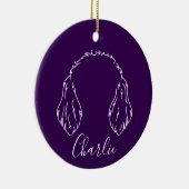 Doodle Ornament (Om Logo) (Rechts)