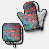 Doodle Ovenwant & Pannenlap Set (Voorkant / Achterkant)