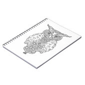 Doodle Owl Notitieboek (Linkerzijde)