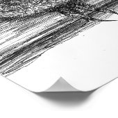 Doodle Owl Poster (Hoek)