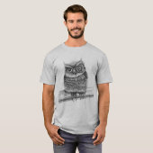 Doodle Owl T-shirt (Voorkant volledig)