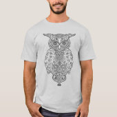 Doodle Owl T-shirt (Voorkant)