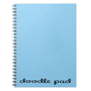 Doodle Pad Blue Notitieboek