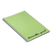 Doodle Pad Green Notitieboek (Rechterzijde)