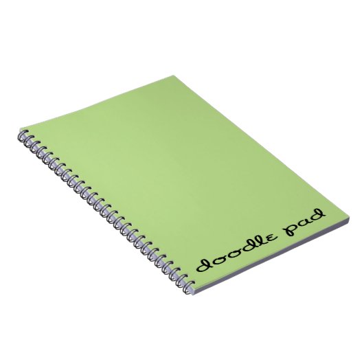 Doodle Pad Green Notitieboek (Rechterzijde)