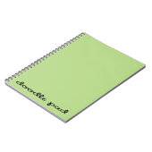Doodle Pad Green Notitieboek (Linkerzijde)