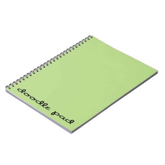 Doodle Pad Green Notitieboek (Linkerzijde)