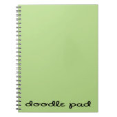 Doodle Pad Green Notitieboek (Voorkant)