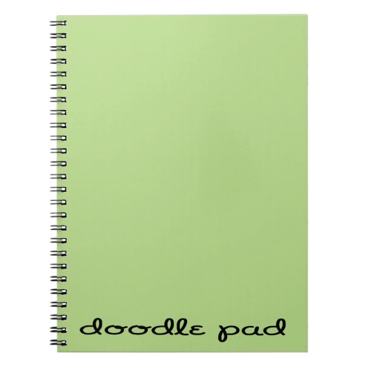 Doodle Pad Green Notitieboek (Voorkant)