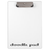 Doodle Pad Klembord (Voorkant)