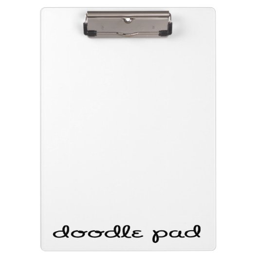 Doodle Pad Klembord (Voorkant)