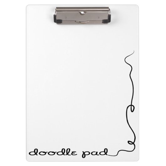 Doodle Pad Klembord (Voorkant)