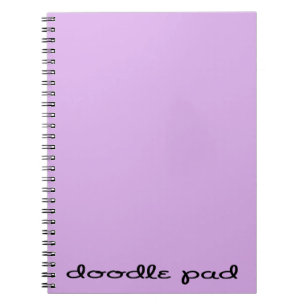 Doodle Pad Paars Notitieboek