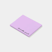 Doodle Pad Paars Post-it® Notes (Schuin)