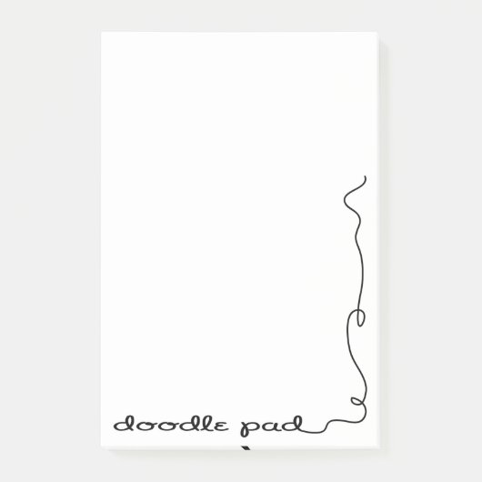 Doodle Pad Post-it® Notes (Voorkant)
