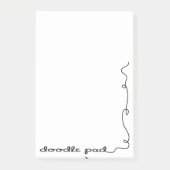 Doodle Pad Post-it® Notes (Voorkant)
