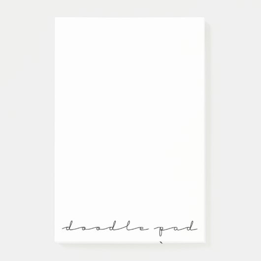 Doodle Pad Post-it® Notes (Voorkant)